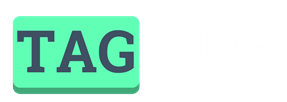 Logotipo do site TagLume para tablets e celulares